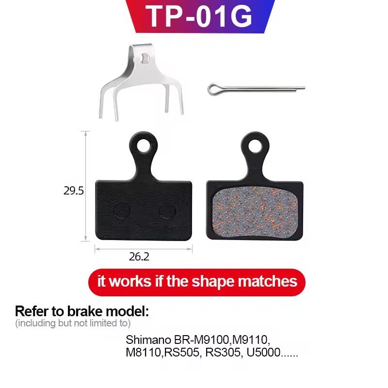 MTB Bicycle Hydraulic Disc Brake Pads For b01s SHIMANO SRAM AVID HAYES Magura ZOOM Cycling Bike Parts Semi-Metallic Brake Pad