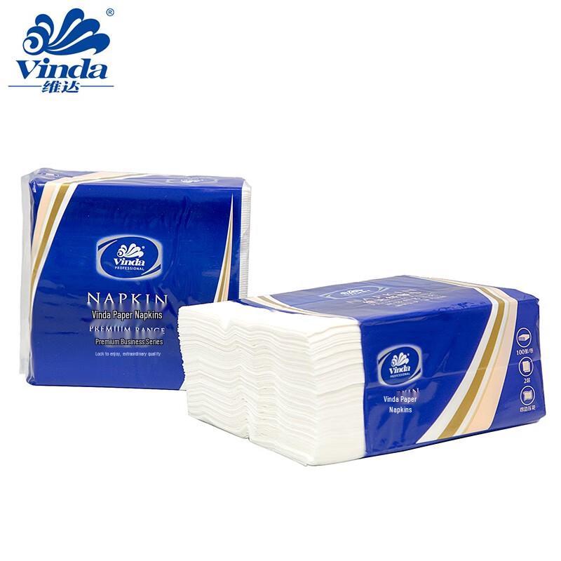 Vinda Wood Pulp Facial Tissues