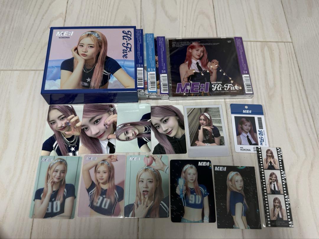 

[USED] ME:I Meai Sasaki Kokona Hi-Five Universal Studios Japan Box Bonus Trading Card Complete