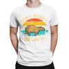 Vintage Capybara Retro Style Dont Worry Be Capy TShirt Unisex Round Neck 100 Cotton T Shirts Short Sleeve Tees Original Clothes