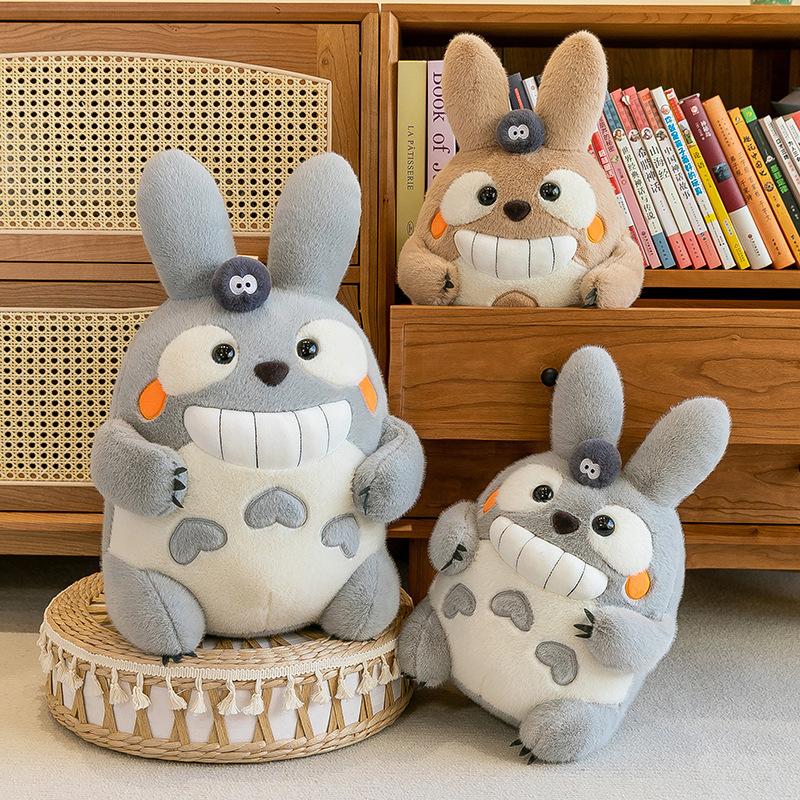 Doll Plush Totoro Throw Pillow Hayao Miyazaki Anime Doll Cartoon Gift Birthday