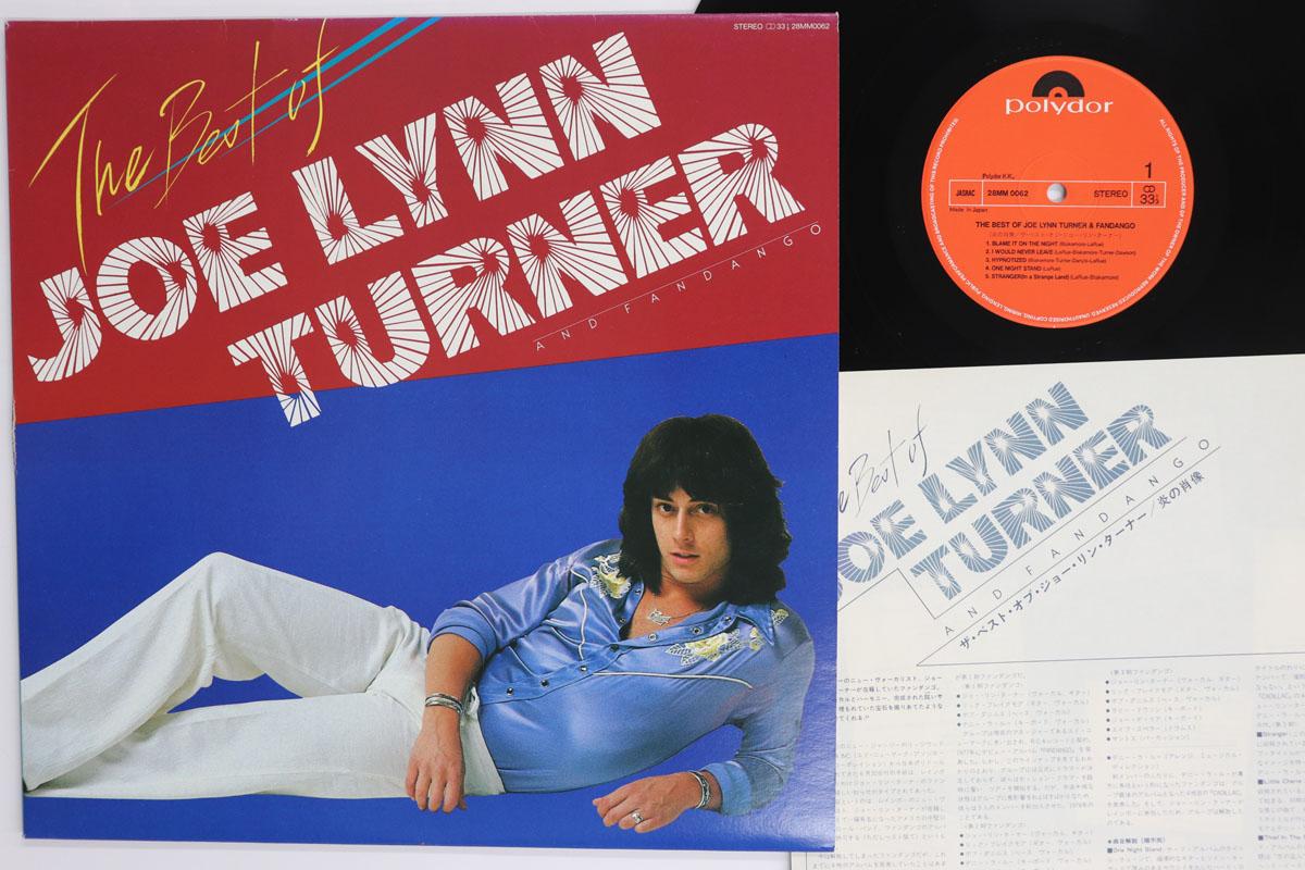 

LP Record JOE LYNN TURNER Best Of Joe Lynn Turner Fandango 28MM0062 POLYDOR 1981 Japan Rock Used