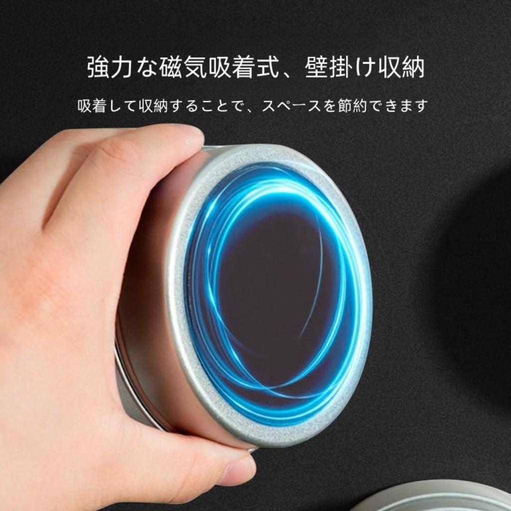 WBLDBB Magnetic Condiment Magnetic Kitchen Condiment Portable Condiment Stainless Steel Condiment Stylish Storage for and Rubber 4 Pieces Tins,