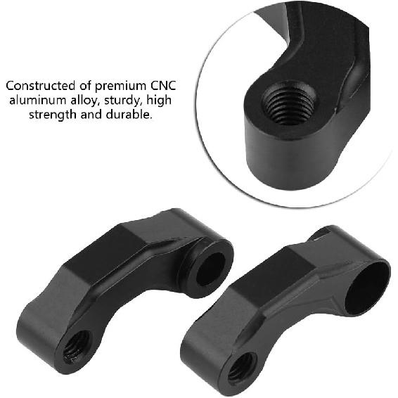 Aramox Universele 10mm Stuur Spiegelhouder Verhogers Verlengstukken Adapters Motorfiets Spiegel Verhoger Verlengbeugel voor R1200GS LC/ADV 13-18 R nineT/R1200R