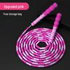 Adjustable Kids Bamboo-Section Skipping Rope