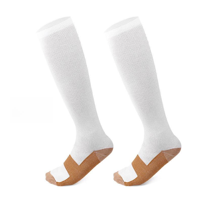 

Взрослые компрессионные носки средней длины для спорта на открытом воздухе и отдыха, нейлоновые эластичные дышащие носки средней длины с принтом L/XL