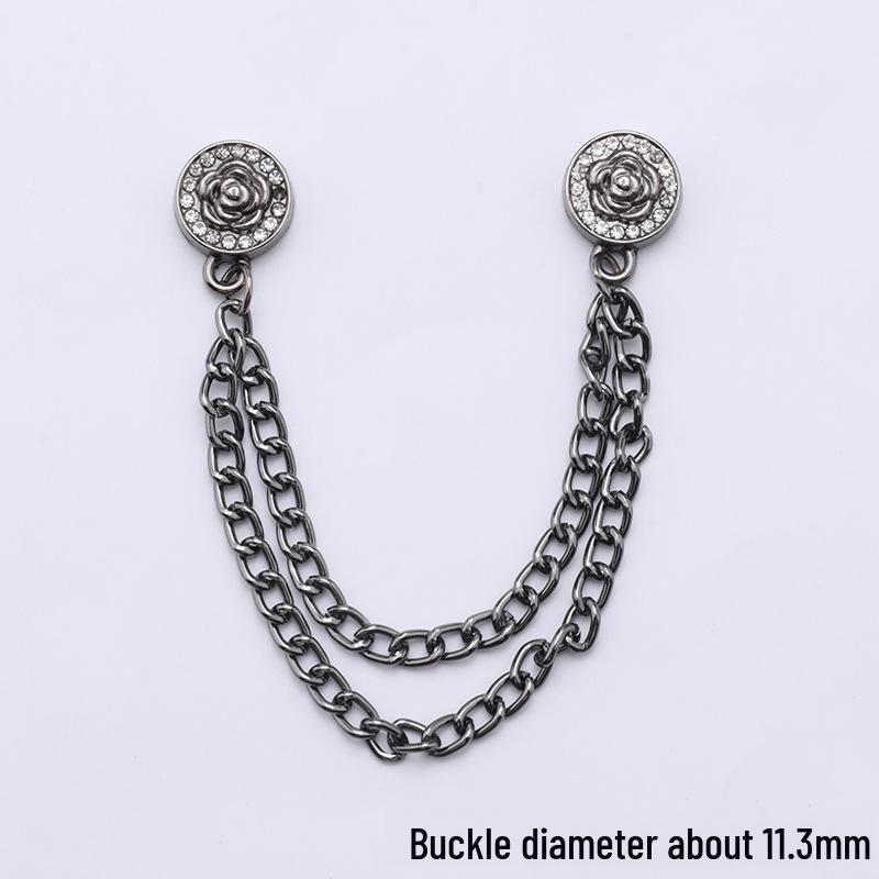 Cleme magnetice pentru manșete: Scurtători de pantaloni anti-ștergere