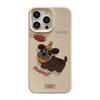 American Retro Iphone17pro Mobile Phone Case Max Apple 16 Embroidered Puppy 13 Cartoon 14 Suitable for 12 Anti Fall