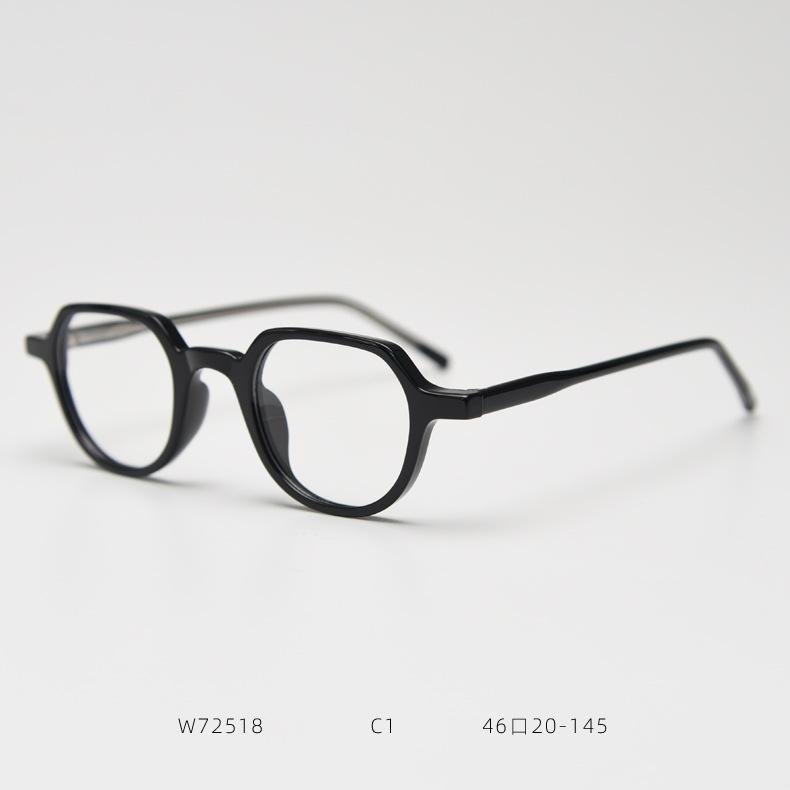 Fashion Ultra-Light Polygon Frame Anti-blue Light Reading Glasses Unisex Small Frame Eyewear UV400 OpticalPrescriptionEyeglasses