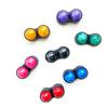 Dual Roller Resin Massage Ball for Muscle Relaxation and Fitness