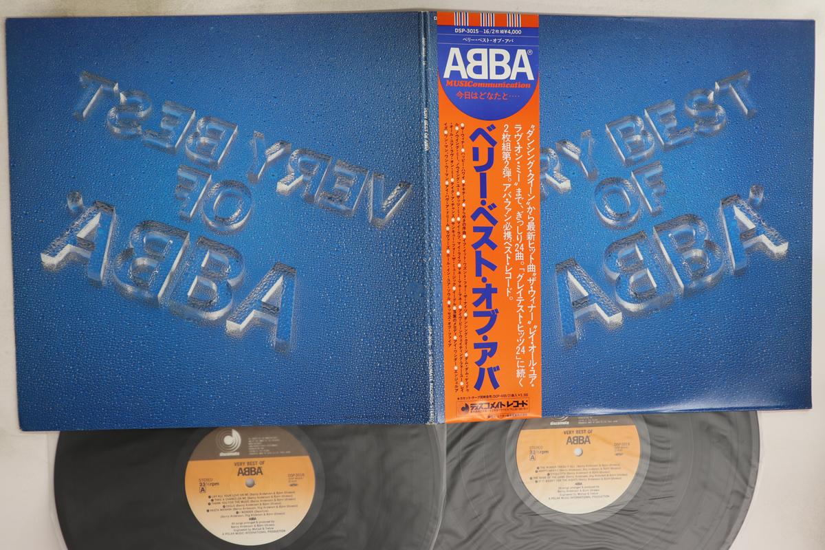 

LP Record ABBA - Very Best Of ABBA DSP301516 DISCOMATE 1981 Japan Obi Pop Used