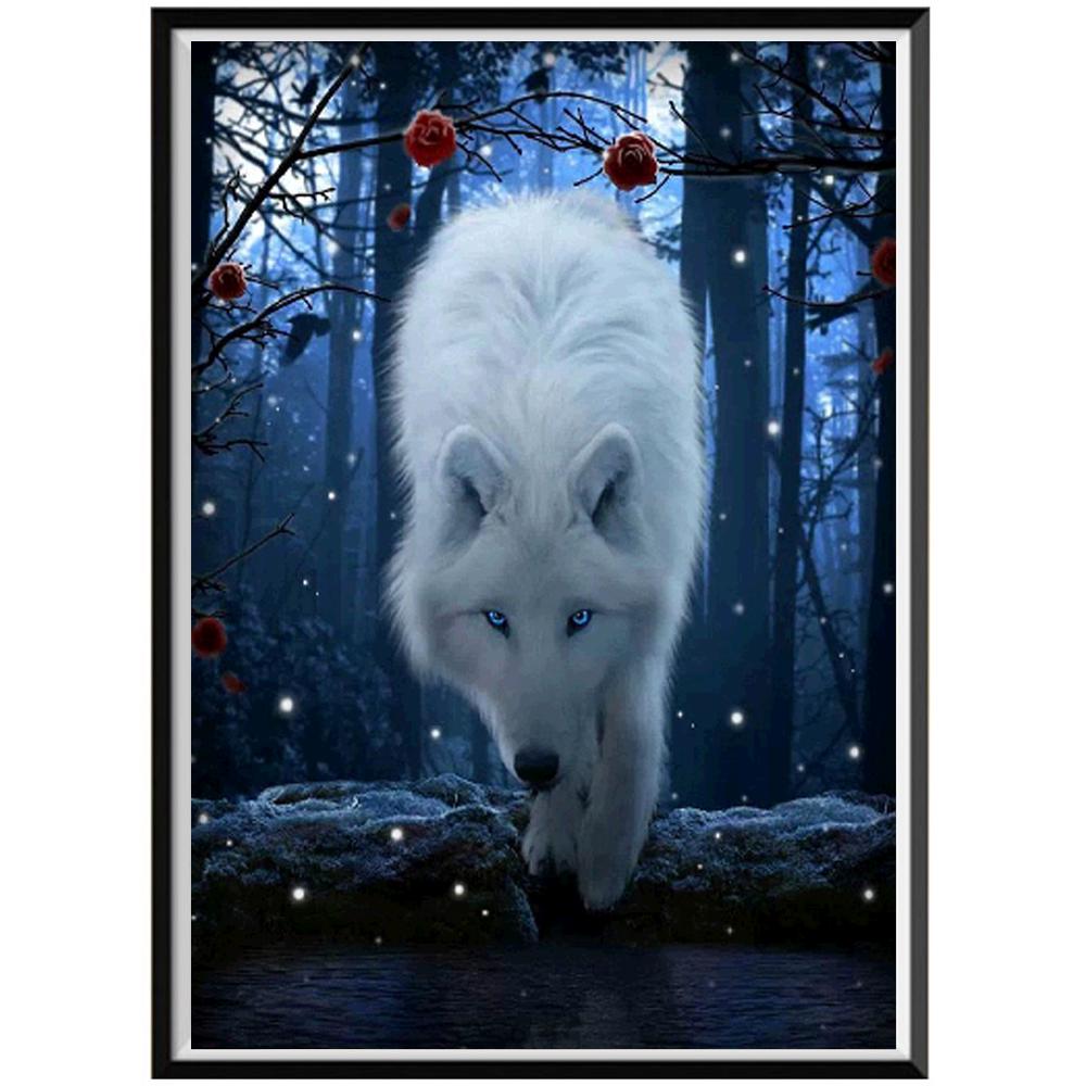 5D Diamond Painting Full Diamond Cartoon Animal Rhinestone Rhinestone Embroidery Mosaic Pattern Diy Home Decoration Gift