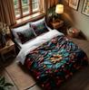 Set Copripiumino Motivo Maiolica Italiana Singolo Doppio Queen King Us Twin Full King Set di Biancheria da Letto