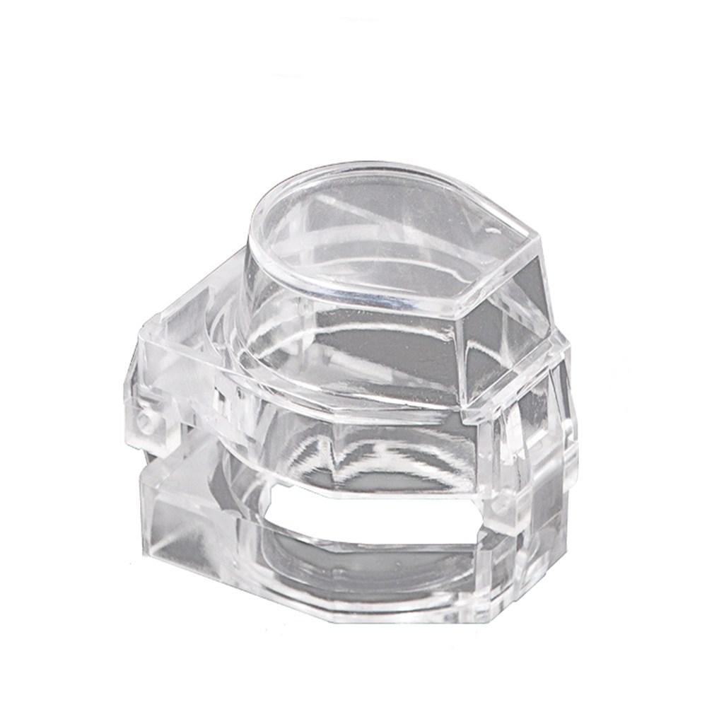 Bouton d'arrêt d'urgence 22 mm, bouton de protection, couvercle d'interrupteur, couvercle de protection pour cadenas, couvercle anti-poussière transparent