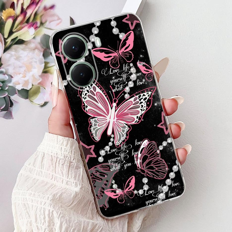 Für Xiaomi Poco X7 Pro 5G Hülle Stylische Bemalte Abdeckung Klare Silikon Weiche TPU Handyhülle Für Xiaomi Poco X7 Pro X7Pro Hülle Coque