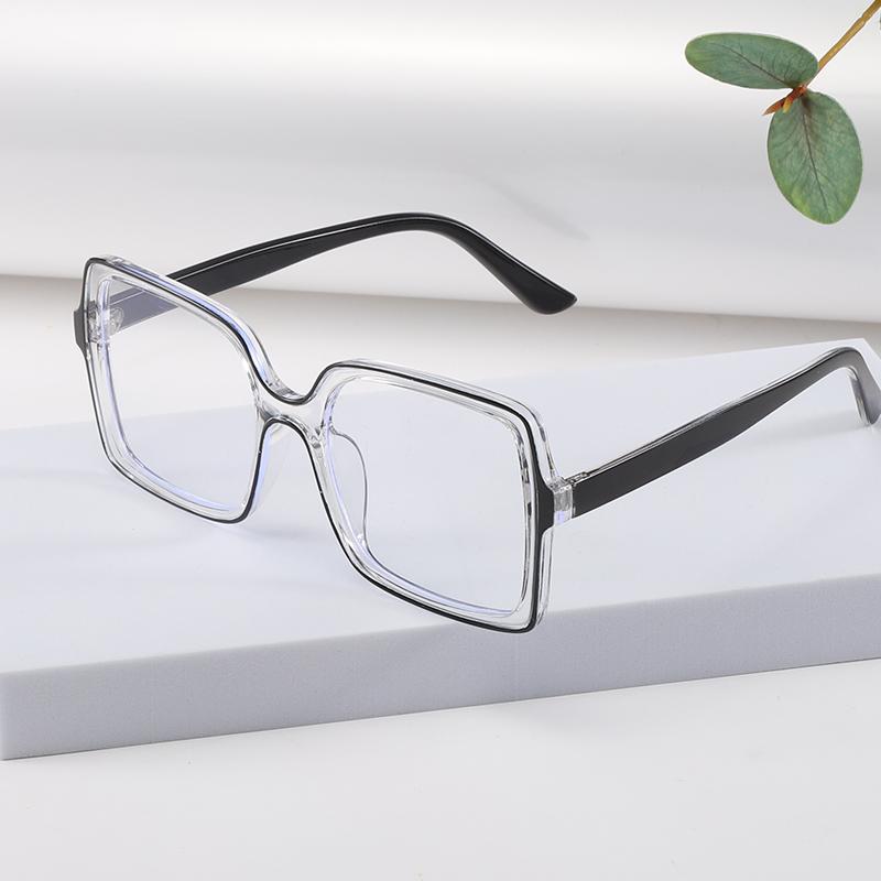Anti-blue Light Glasses Vintage Square Eyewear Women Men Niche Luxury Eyeglasses Blue Light Blocking Man Lady Computer Eyeglas