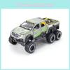 Model Car Mercedes Benz Pickup Alloy Toy Car With Acousto Optic Design For Kids