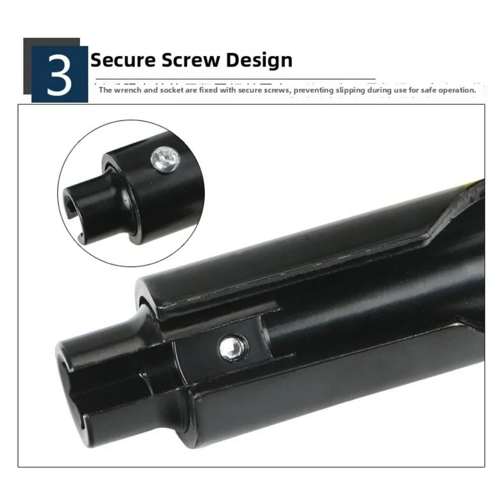 

Ceiling Installation Socket Wrench Kit with 10 12 13 14mm High Carbon Steel Sockets and Adjustable Extension Rod China Mainland