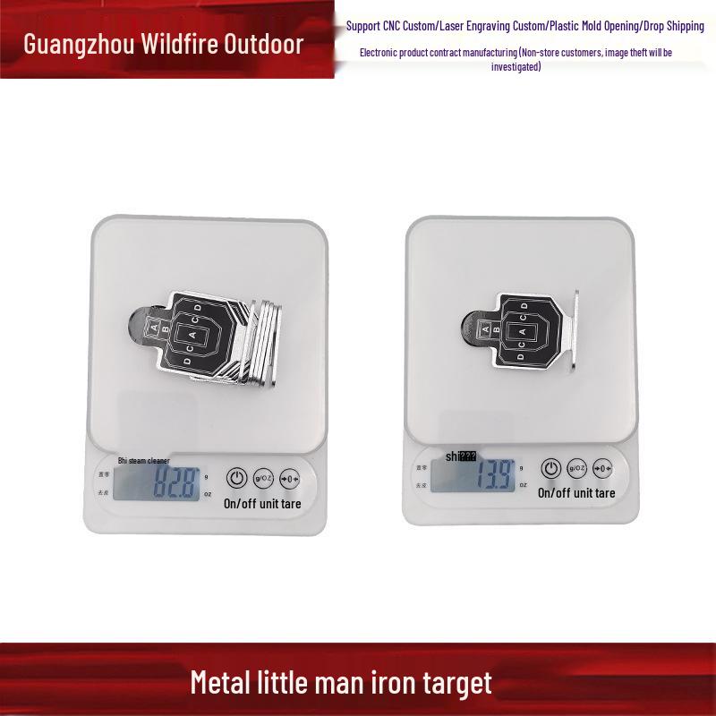 Tough Warrior Soft Bullet Toy Gun with Metal Knock-Down Targets