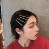 2/3/4pcs Bobby Pins Simple Style Elegant Rhinestone Bangs Clips Set for Girls; Hair Clips; Clips for Head Decoration