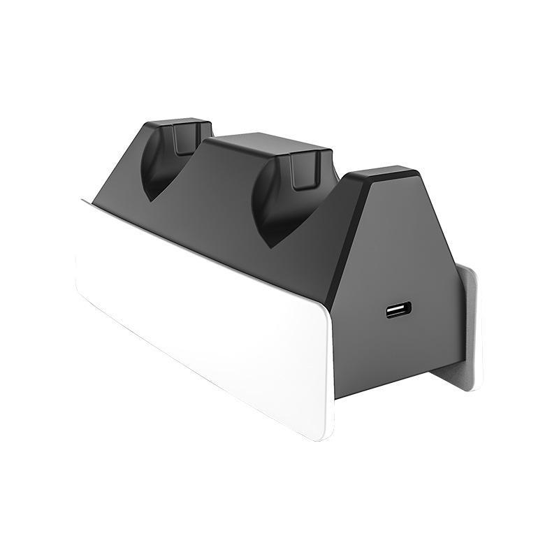 PS5 Controller Charging Station Dock with AI, Smart LED Indicator, Safety Chip Protection, Type C USB Port Dual Sense Controller