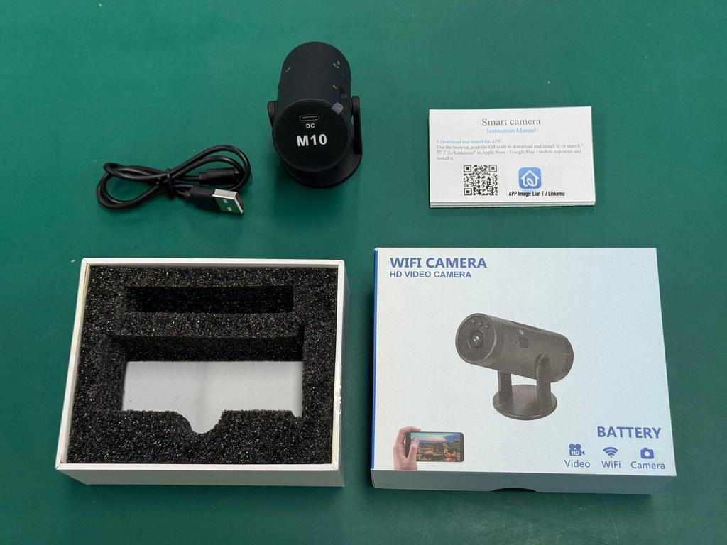 M10 Wireless WiFi Night Vision Kids' Camera Camcorder with Smart Infrared for Home Use