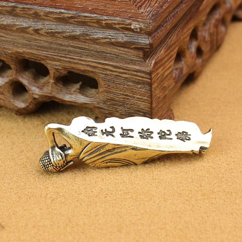 Pure Copper Shakyamuni Buddha Ornament Mini Brass Buddha Statue Lying Shakyamuni Miniatures Office