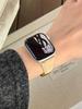 Bracelet en soie pour Apple Watch Series S11/S10/98765SE - Design taille fine pour femme.