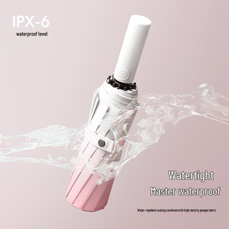 Premium Women's Automatic Folding Umbrella – Rain or Shine, Sunscreen, UV Protection, Parasol for Men