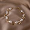 Freshwater Pearls In Niche Design Bracelet Beads Beaded Simple Cold Wind Temperament Hand Jewelry