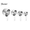Stainless Steel Measuring Spoons Cup And Spoon Set, Ergonomic Round Design Precision for Recipes Kitchen Tools, Durable Easy Cleaning Measurement