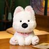 Sitting Charming High Plush Dog Doll Soft And Huggable Stuffed Animal Gift Birthdays For