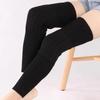 Thermal Fleece Knee Leg Warmers Winter Warm Knee Warmers Thick Soft Leg Sleeves High Elastic Knee Pads Women Stockings Underwear