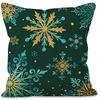 Home Decor Christmas & Winter Themed Pillow Covers Pattern Cushion Cover Suitable For Sofa Bedroom Car Pillow Cover