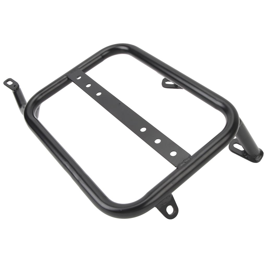 Motorcycle Saddlebag Support Rack Left Side Bag Mount Bracket Replacement for Suzuki DR650 1996 To 2023 Black