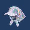 Korean Strap Headscarf Cap Pastoral Triangular Cap Women Summer Sun Protection Plaid Hip Hop Sun Visor