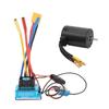 3650 2300KV Bürstenloser Motor mit 120A Bürstenlosem ESC Elektronischer Geschwindigkeitsregler für 18 110 RC Auto