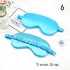 1Pc Eyeshade Sleeping Eye Mask Cover Eyepatch Solid Rest Relax Eye Shade