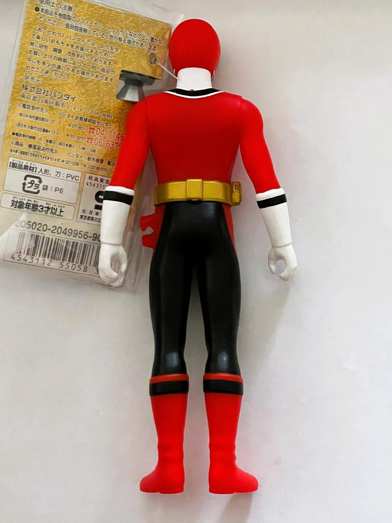 Samurai Sentai Shinkenger Sentai Hero Series 01 Shinkenger Rouge