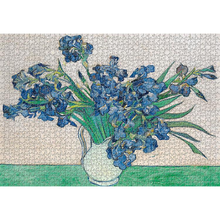 1014 Piece Jigsaw Puzzle - Irises, Popular Korean Puzzle