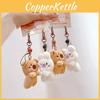 Rabbit Plush Bear Keychain Toy Stuffed Doll Bag Pendant Decoration Gift Kids