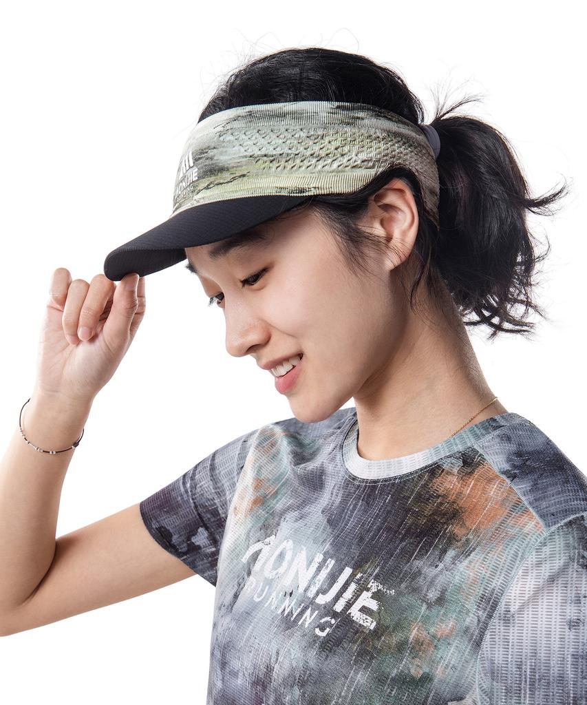 Oniji Running Sun Visor Elite C61 (Green Tie-Dyee)