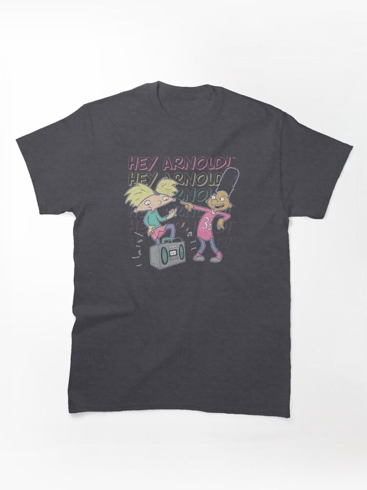 Hey Arnold! Hey Arnold! Arnold And Gerald Boombox Classic Unisex T-Shirt