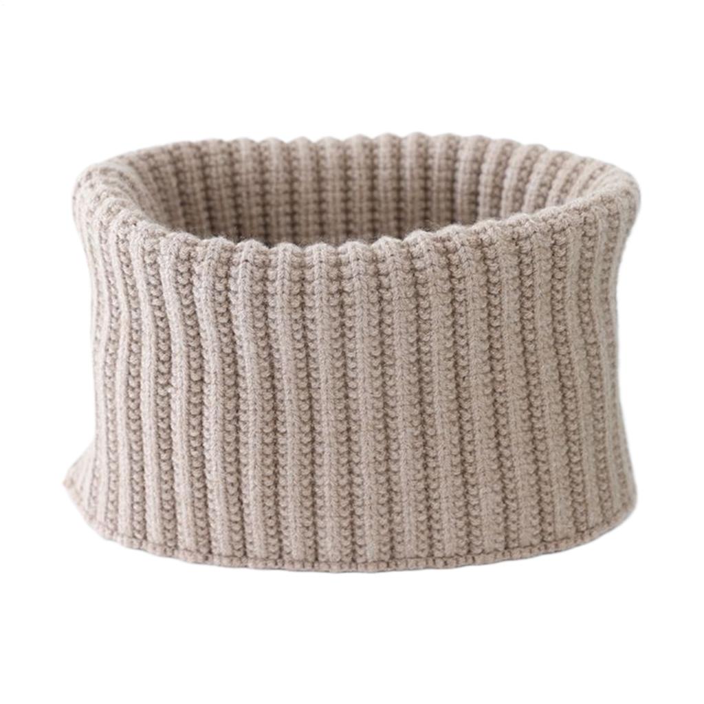 Neck Warmer Knitted Neck Scarf Warm Windproof Cervical Collar Thick Design Winter Scarf Men Women Collar Ring Scarf warm Mask
