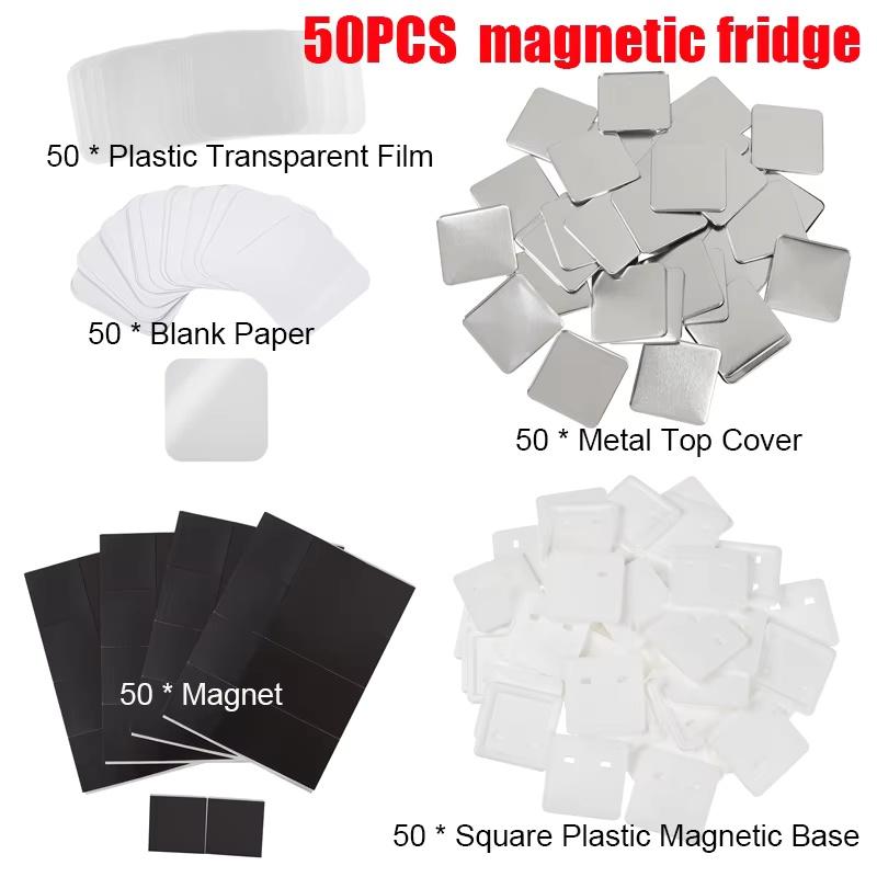 

Квадратная машинка для значков на холодильник 50x50 мм, вращающаяся, ручная, для изготовления магнитов на холодильник/значков, подходит в качестве подарка для детей