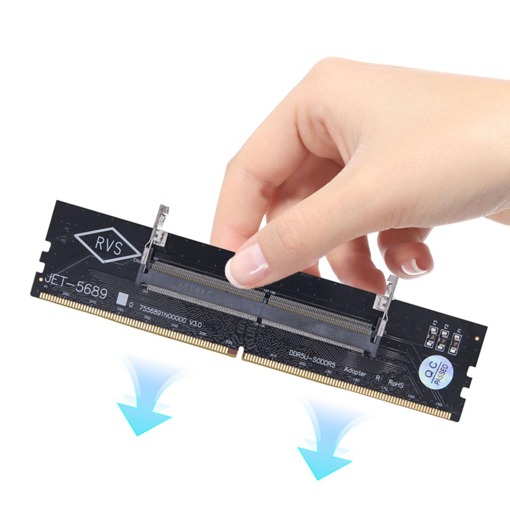 DDR5 Laptop To Desktop Memory RAM Connector 1.1V Memory Connector Converter Adaptor for PC Computer DIY Accessory