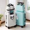 DCLOUD Hardside Spinner Luggage with Password Lock
