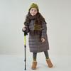 Vestiti imbottiti in cotone per ragazze Nuovi vestiti invernali Cappotto in piumino di cotone principessa Giacca imbottita in cotone di media lunghezza di alta qualità
