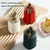 Automatic Pop-Up Toothpick Dispenser Plastic Storage Box Holder for Living Room & Dining Room - Convenient Toothpick Case Organi