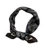 Silk scarf neck small square scarf summer match shirt neck neck protection small scarf headscarf summer women's pastoral hair band hair accessories